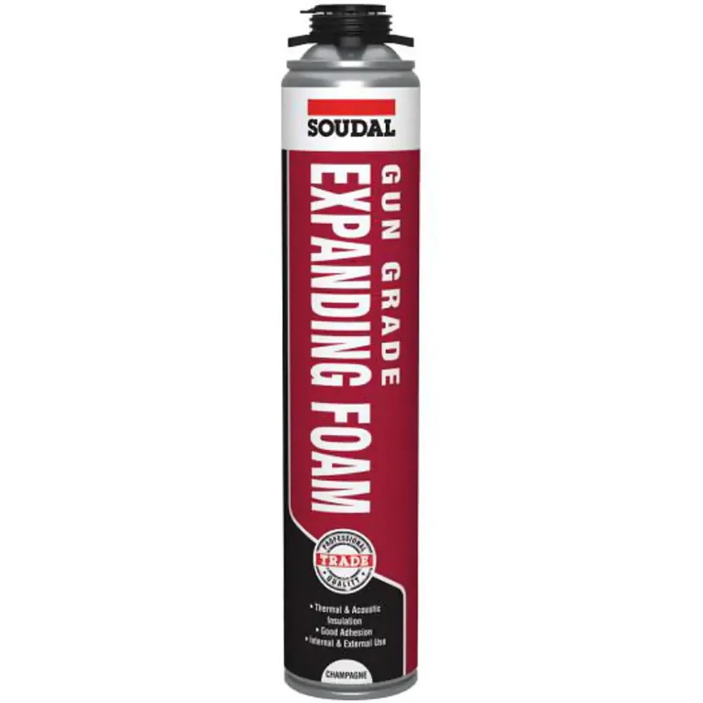 Gun Grade Soudal Trade Gap Filler Foam 750ml