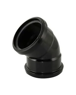 Soil Bend D/S - Black - 110mm x 45°