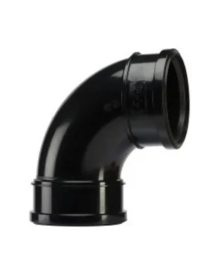 Soil Bend D/S - Black - 110mm x 90°