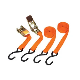 BlueSpot Tools Ratchet Tie Down Set 2 Piece 25mm x 4.5m B/S45407