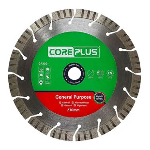 CorePlus GP230 General-Purpose Diamond Blade 230mm CORDBGP230