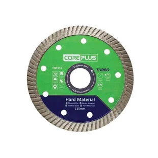 CorePlus HM115 Hard Material Turbo Diamond Blade 115mm CORDBHM115