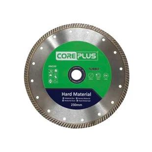 CorePlus HM230 Hard Material Turbo Diamond Blade 230mm CORDBHM230