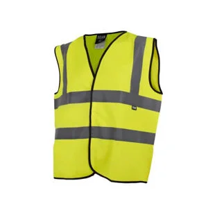 Hi-Vis Waistcoat Yellow Large
