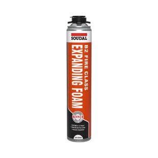 Soudal B2 Fire Insulating Fixing Foam Gun Grade 750ml