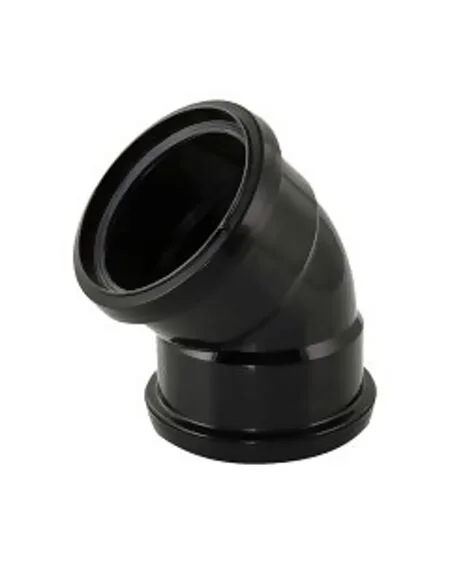 Soil Bend D/S - Black - 110mm x 45°