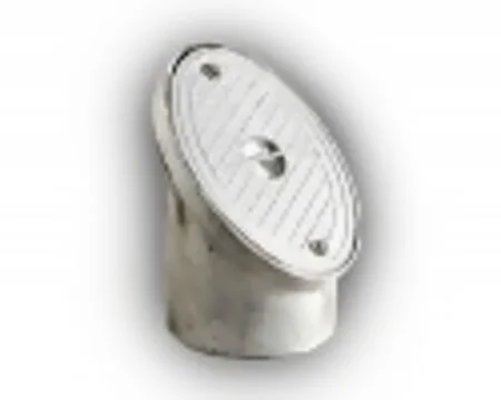 Oval Aluminium Rodding Eye - 110mm