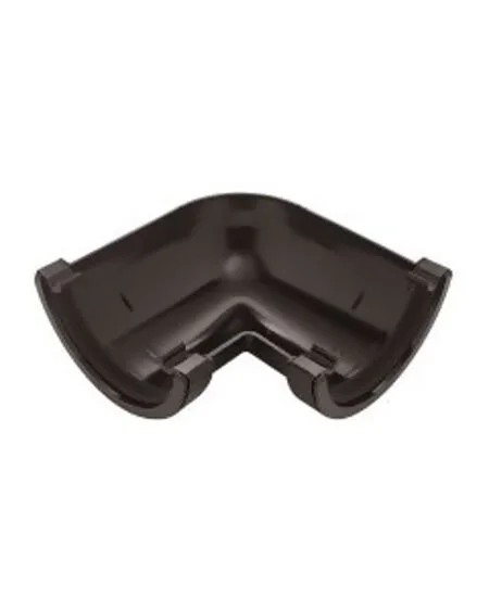 H/R Gutter Angle Black - 112mm x 90