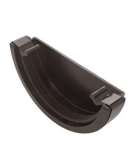 H/R EXT. Stop End Black - 112mm