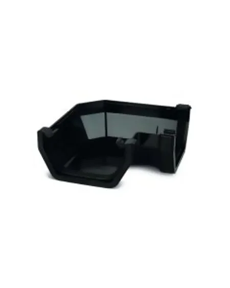 Square Gutter Bend - Black - 114mm x 90