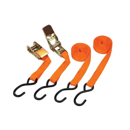 BlueSpot Tools Ratchet Tie Down Set 2 Piece 25mm x 4.5m B/S45407