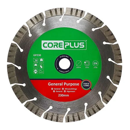 CorePlus GP230 General-Purpose Diamond Blade 230mm CORDBGP230