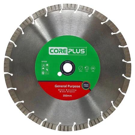 CorePlus GP250 General-Purpose Diamond Blade 350mm CORDBGP350