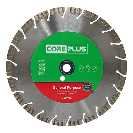 CorePlus GP300 General-Purpose Diamond Blade 300mm CORDBGP300
