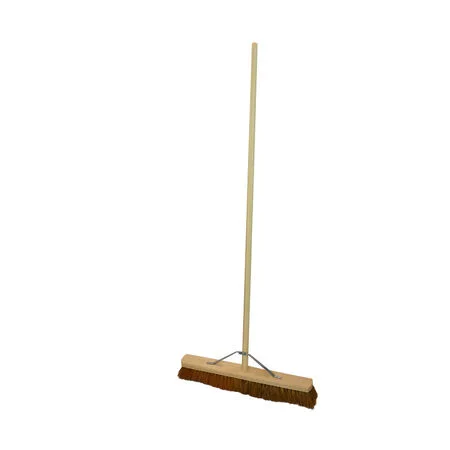 Faithfull Soft Coco Broom 600mm with Handle & Stay