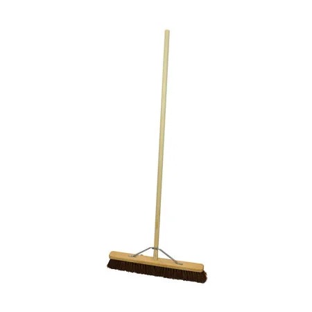 Faithfull Stiff Bassine Broom 600mm with Handle & Stay