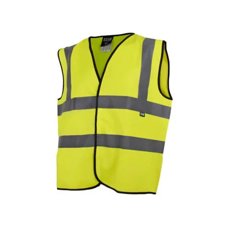 Hi-Vis Waistcoat Yellow XLarge