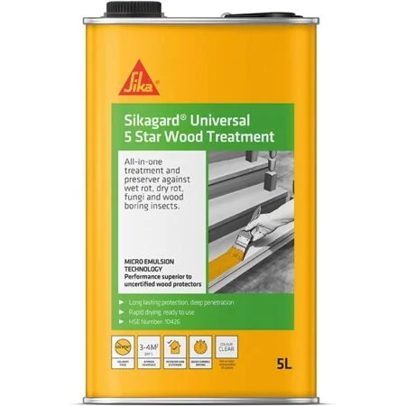 SIKAGARD - 5 STAR - UNIVERSAL WOOD TREATMENT 5L