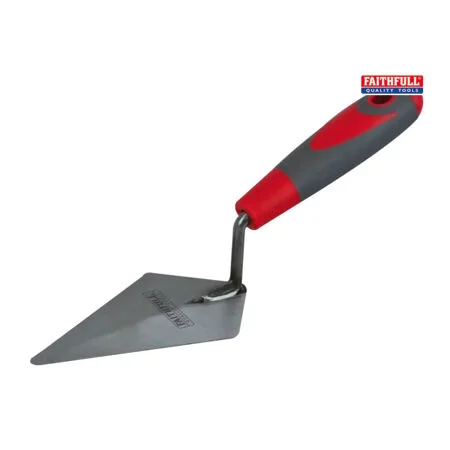 Faithfull Soft Grip Pointing Trowel 6 Inch