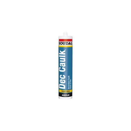 Soudal White Decorators Caulk 290ml