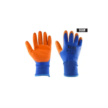 Thermal Waterproof Latex Coated Gloves